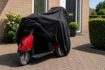 zwart hoes scoot mobiel